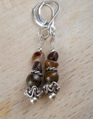 Earthtide Pietersite & Jasper Earrings | Shimmerlings®