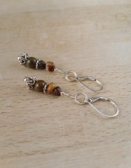 Earthtide Pietersite & Jasper Earrings | Shimmerlings®